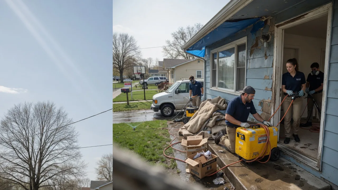 Basement Flood Cleanup in Trail City, SD near me